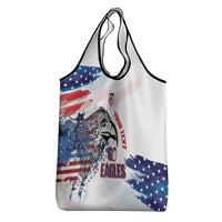 USA 2026 Rugby Custom Grocery Bag Go Eagle Brushes Style