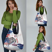USA 2026 Rugby Custom Grocery Bag Go Eagle Brushes Style