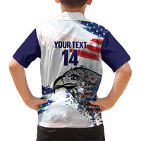USA 2026 Rugby Custom Hawaiian Shirt Go Eagle Brushes Style