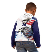 USA 2026 Rugby Custom Kid Hoodie Go Eagle Brushes Style