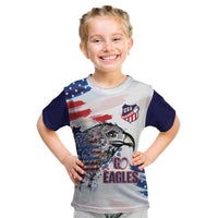 USA 2026 Rugby Custom Kid T Shirt Go Eagle Brushes Style