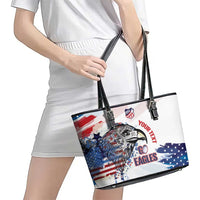 USA 2026 Rugby Custom Leather Tote Bag Go Eagle Brushes Style