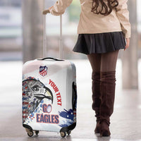 USA 2026 Rugby Custom Luggage Cover Go Eagle Brushes Style