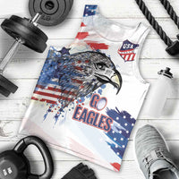 USA 2026 Rugby Custom Men Tank Top Go Eagle Brushes Style