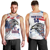 USA 2026 Rugby Custom Men Tank Top Go Eagle Brushes Style