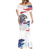 USA 2026 Rugby Custom Mermaid Dress Go Eagle Brushes Style
