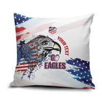USA 2026 Rugby Custom Pillow Cover Go Eagle Brushes Style