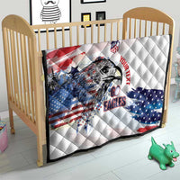USA 2026 Rugby Custom Quilt Go Eagle Brushes Style