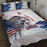 USA 2026 Rugby Custom Quilt Bed Set Go Eagle Brushes Style
