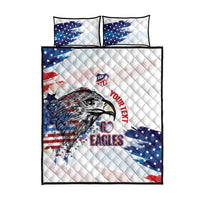 USA 2026 Rugby Custom Quilt Bed Set Go Eagle Brushes Style