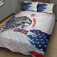USA 2026 Rugby Custom Quilt Bed Set Go Eagle Brushes Style