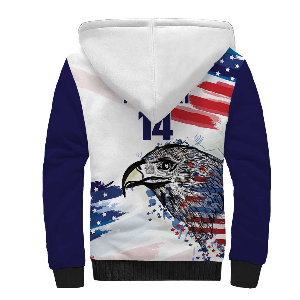 USA 2026 Rugby Custom Sherpa Hoodie Go Eagle Brushes Style