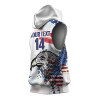 USA 2026 Rugby Custom Sleeveless Hoodie Go Eagle Brushes Style