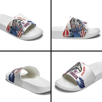 USA 2026 Rugby Custom Slide Sandals Go Eagle Brushes Style