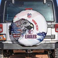 USA 2026 Rugby Custom Spare Tire Cover Go Eagle Brushes Style