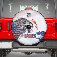 USA 2026 Rugby Custom Spare Tire Cover Go Eagle Brushes Style