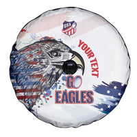 USA 2026 Rugby Custom Spare Tire Cover Go Eagle Brushes Style