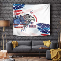 USA 2026 Rugby Custom Tapestry Go Eagle Brushes Style