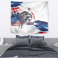 USA 2026 Rugby Custom Tapestry Go Eagle Brushes Style