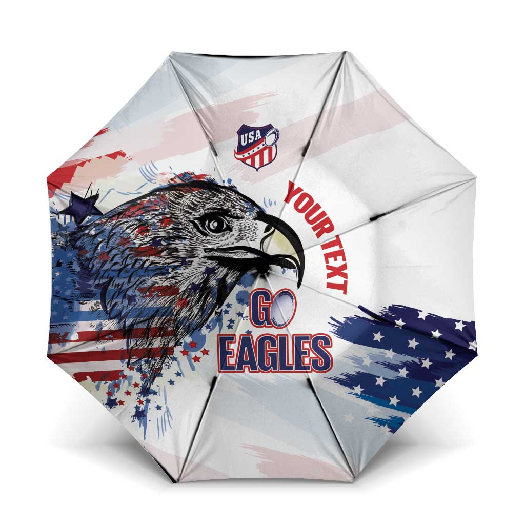 USA 2026 Rugby Custom Umbrella Go Eagle Brushes Style