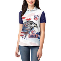 USA 2026 Rugby Custom Women Polo Shirt Go Eagle Brushes Style
