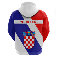 Custom June 25 Croatia Hoodie Independence Day Hrvatska Coat Of Arms 32nd Anniversary - Wonder Print Shop