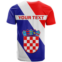 Personalised June 25 Croatia T Shirt Independence Day Hrvatska Coat Of Arms 32nd Anniversary - Wonder Print Shop