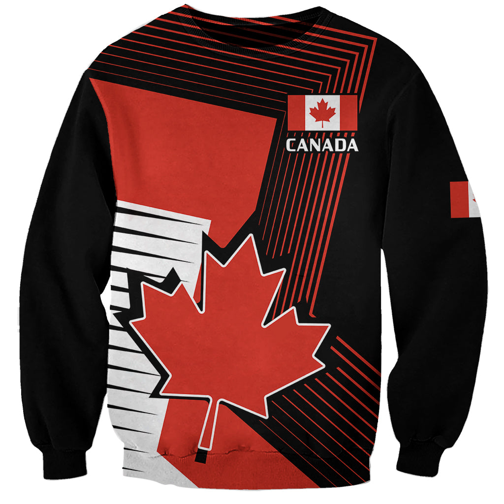 Personalised July 1 Canada Sweatshirt Independence Day with Canadian Maple Leaf - Wonder Print Shop