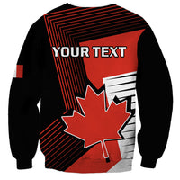 Personalised July 1 Canada Sweatshirt Independence Day with Canadian Maple Leaf - Wonder Print Shop