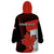 Personalised July 1 Canada Wearable Blanket Hoodie Independence Day with Canadian Maple Leaf - Wonder Print Shop