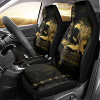 Afro-Haitians Ayiti Cherie Car Seat Cover Haiti Map Kanson Wouj Veve Vodou