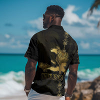 Afro-Haitians Ayiti Cherie Hawaiian Shirt Haiti Map Kanson Wouj Veve Vodou