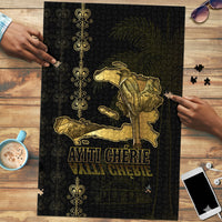 Afro-Haitians Ayiti Cherie Puzzle Haiti Map Kanson Wouj Veve Vodou