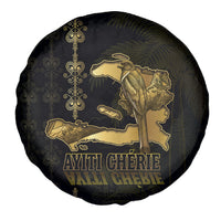 Afro-Haitians Ayiti Cherie Spare Tire Cover Haiti Map Kanson Wouj Veve Vodou