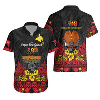 Polynesian Pride Independence Day Papua New Guinea Hawaiian Shirt PNG Bird of Paradise 48th Anniversary - Wonder Print Shop