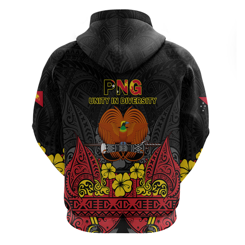 Polynesian Pride Independence Day Papua New Guinea Hoodie PNG Bird of Paradise 48th Anniversary - Wonder Print Shop