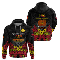 Polynesian Pride Independence Day Papua New Guinea Hoodie PNG Bird of Paradise 48th Anniversary - Wonder Print Shop