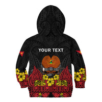 Personalised Independence Day Papua New Guinea Kid Hoodie PNG Bird of Paradise 48th Anniversary - Wonder Print Shop