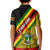 Zimbabwe Kid Polo Shirt African Pattern With Flag Style - Wonder Print Shop