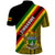 Zimbabwe Polo Shirt African Pattern With Flag Style - Wonder Print Shop