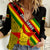 Zimbabwe Women Casual Shirt African Pattern With Flag Style - Wonder Print Shop