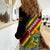 Zimbabwe Women Casual Shirt African Pattern With Flag Style - Wonder Print Shop