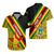 Personalised Zimbabwe Hawaiian Shirt African Pattern With Flag Style - Wonder Print Shop