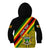 Personalised Zimbabwe Kid Hoodie African Pattern With Flag Style - Wonder Print Shop