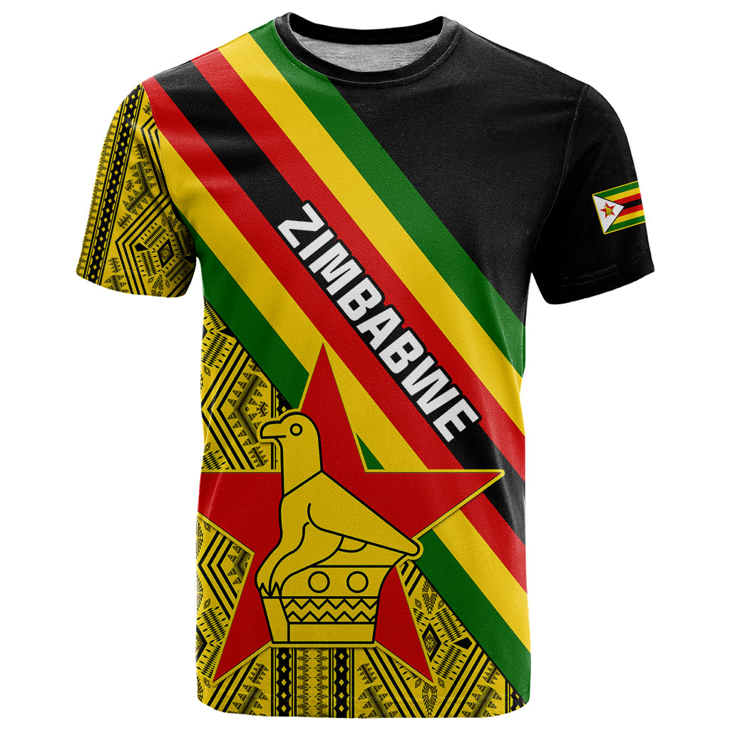 personalised-zimbabwe-t-shirt-african-pattern-with-flag-style