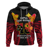 Polynesian Pride Independence PNG Hoodie Papua New Guinea Since 1975 - Wonder Print Shop