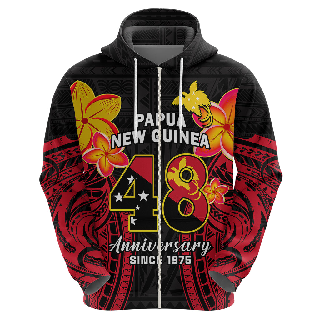 Polynesian Pride Independence PNG Hoodie Papua New Guinea Since 1975 - Wonder Print Shop