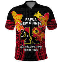 Polynesian Pride Independence PNG Polo Shirt Papua New Guinea Since 1975 - Wonder Print Shop