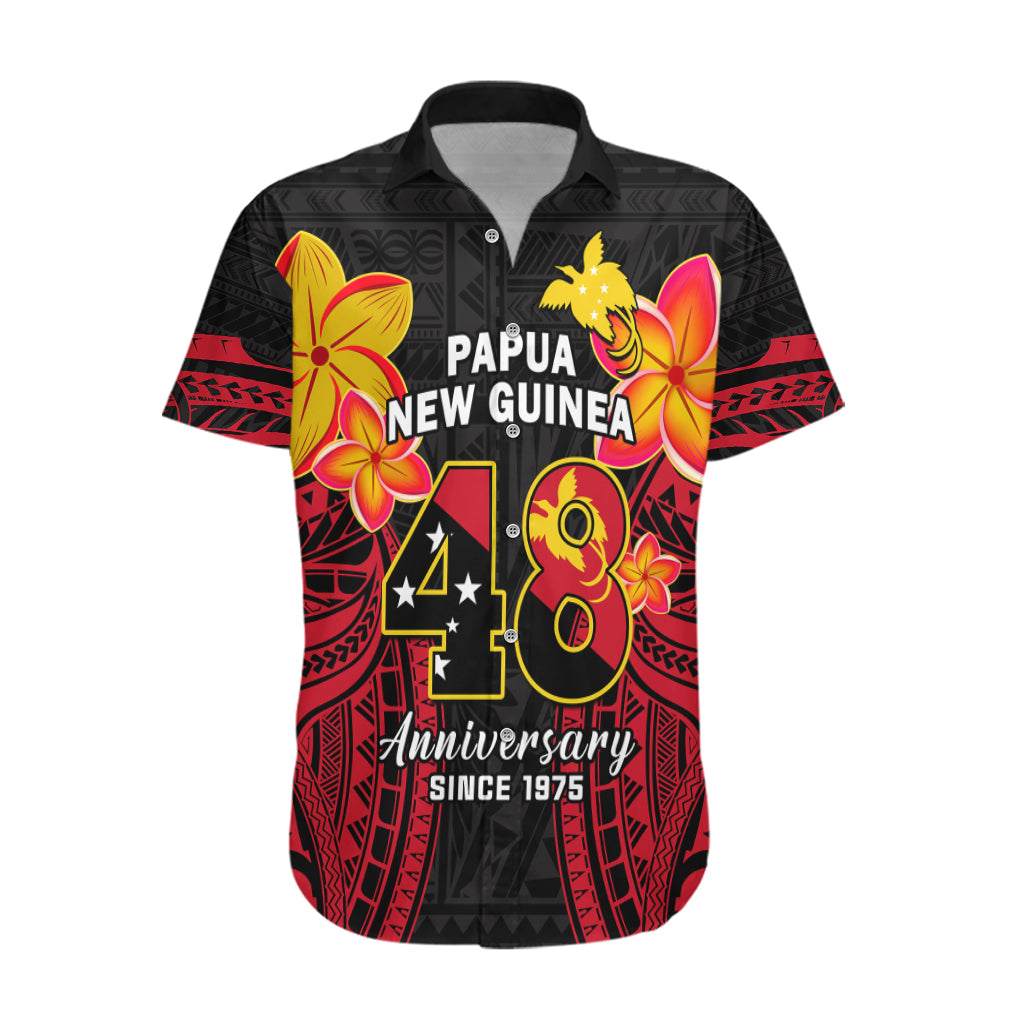Personalised Independence PNG Hawaiian Shirt Papua New Guinea Since 1975 - Wonder Print Shop