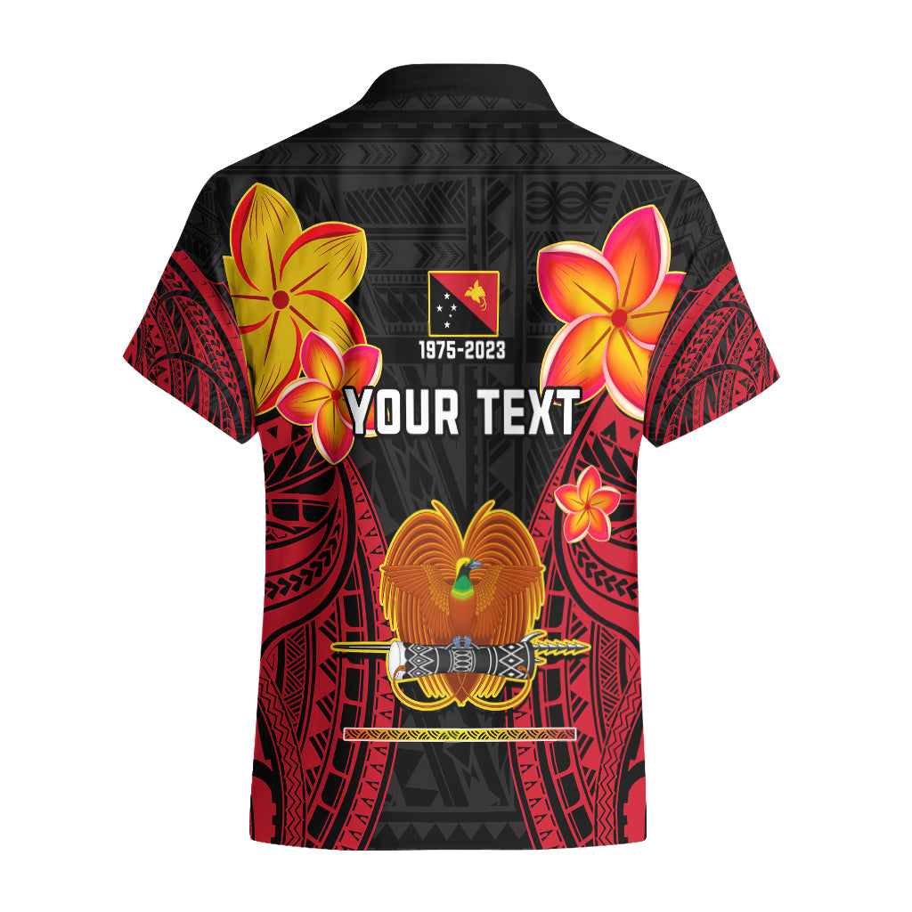 Personalised Independence PNG Hawaiian Shirt Papua New Guinea Since 1975 - Wonder Print Shop